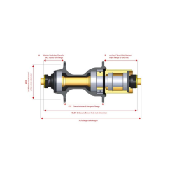 Náboj Novatec D791SB-B15 BOOST Al 32 přední