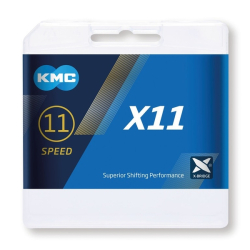 Řetěz KMC X11 stříbrno/černý BOX